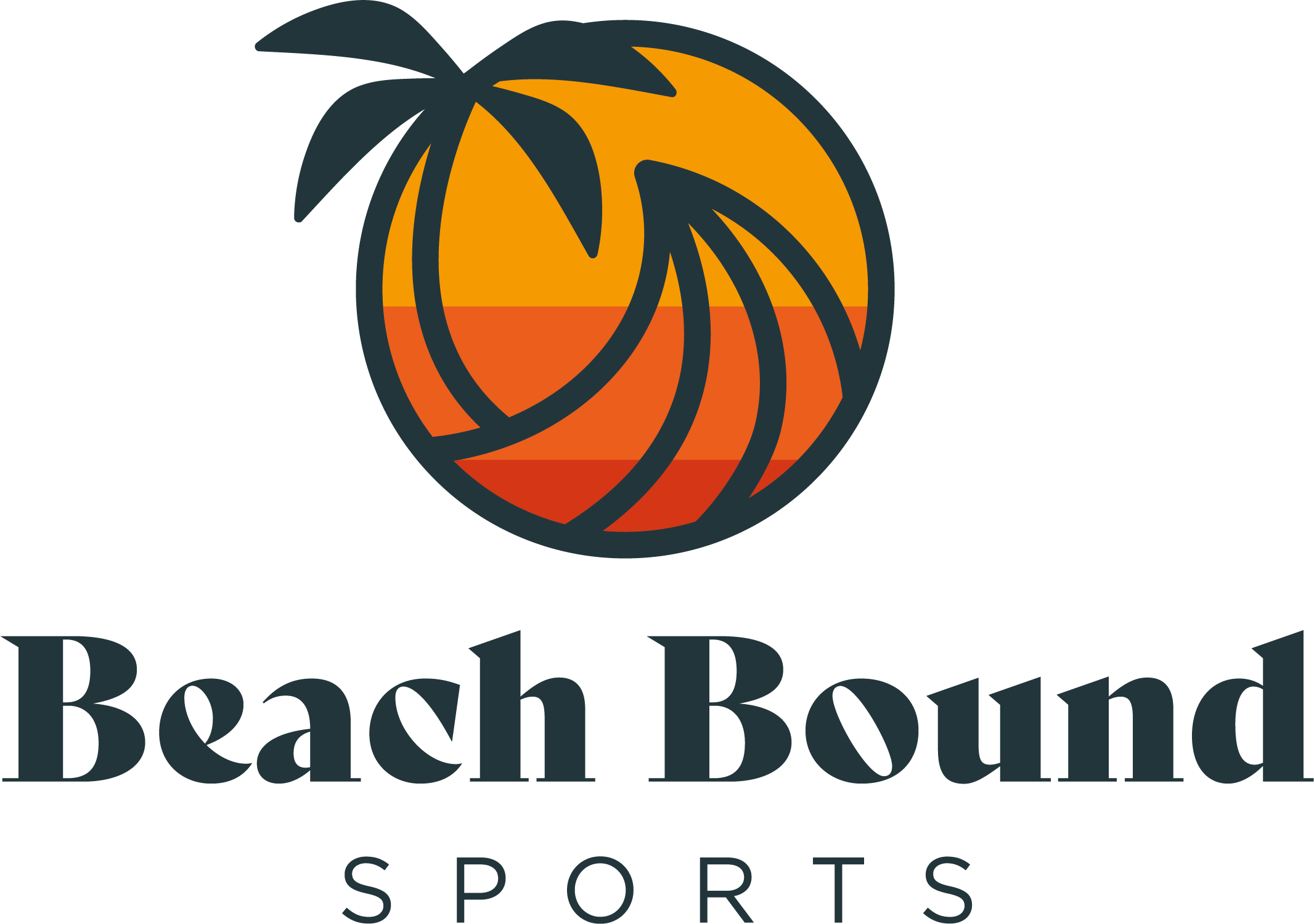 Beach Bound – Orange Logo - Xavier Granados