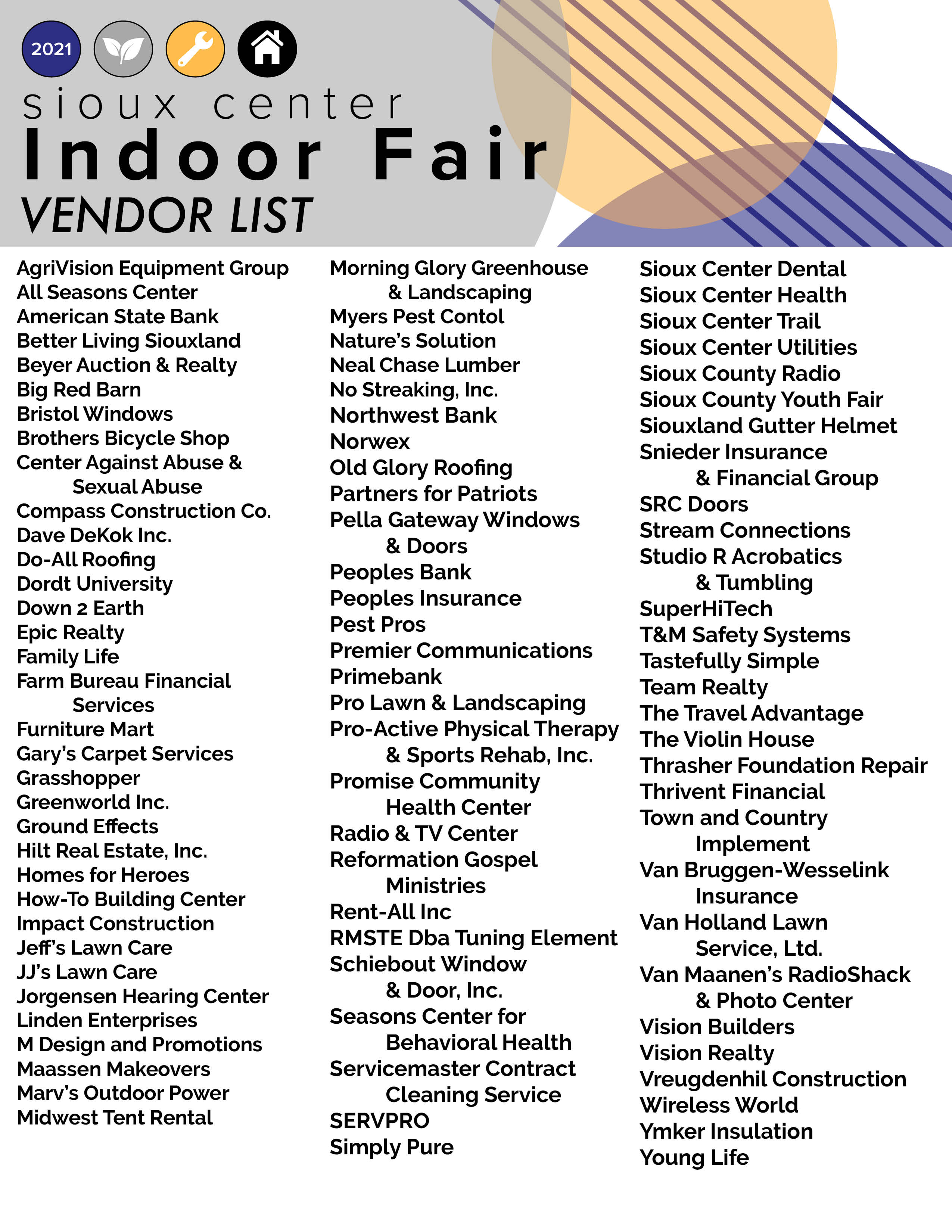 IF Vendor List for website IF Vendor List for website