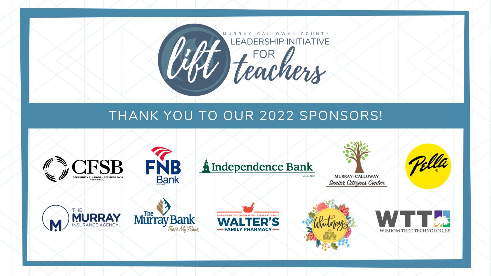 Thank You to our 2022 Sponsors!