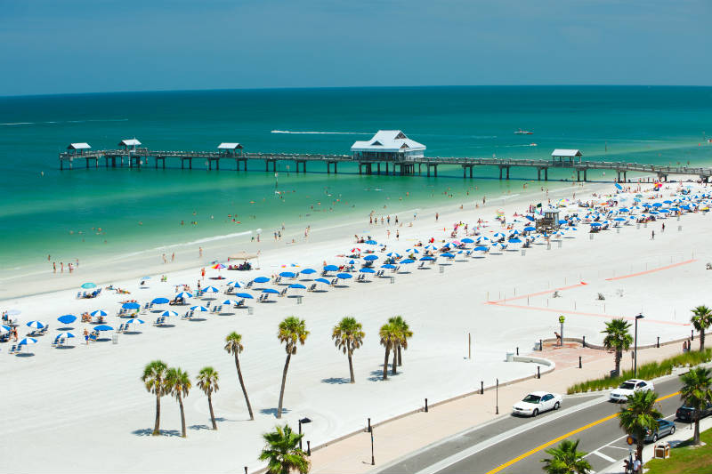 Pier 60 During the Day at Clearwater Beach - Tampa Bay Beaches