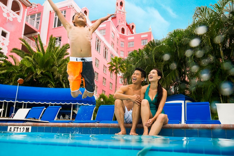 Don CeSar Family by the Pool St. Pete Beach - Tampa Bay Beaches