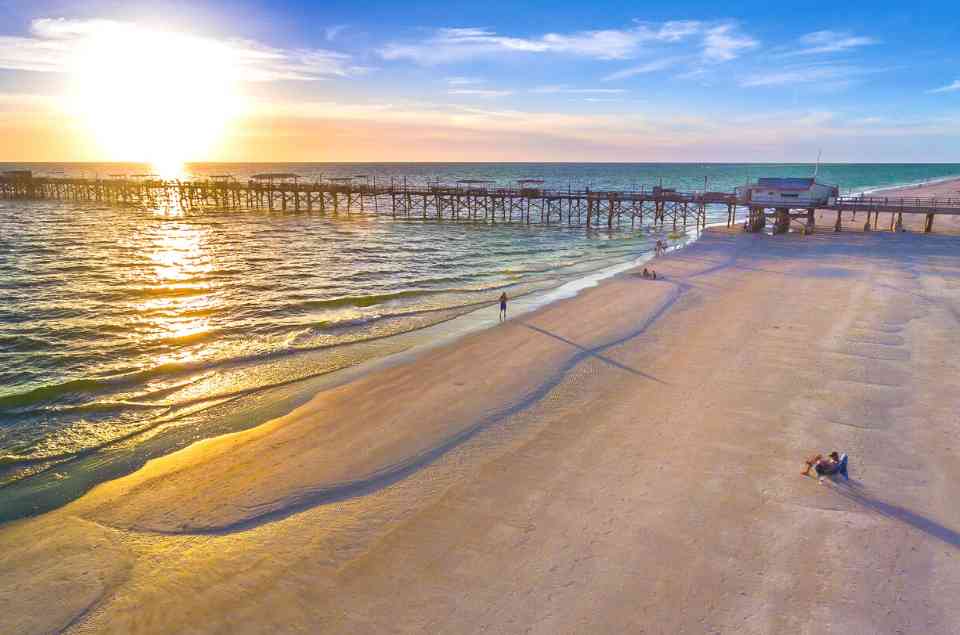 Areal Photo of Redington Shores Long Pier