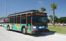 Brightly Colored Bus