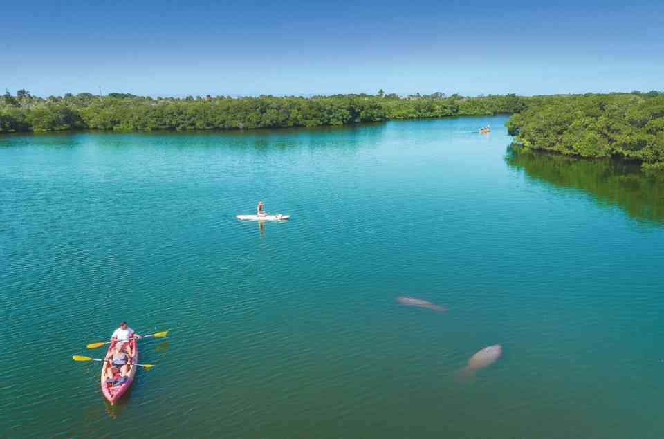 Kayak at For Desoto on Tierra Verde