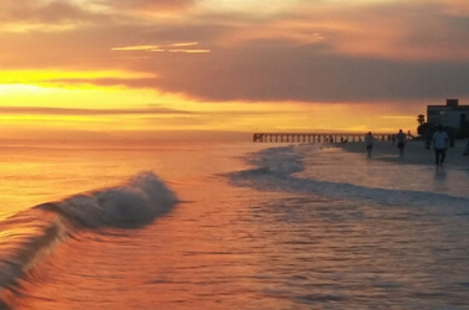 Wave Crashing on Redington Beach