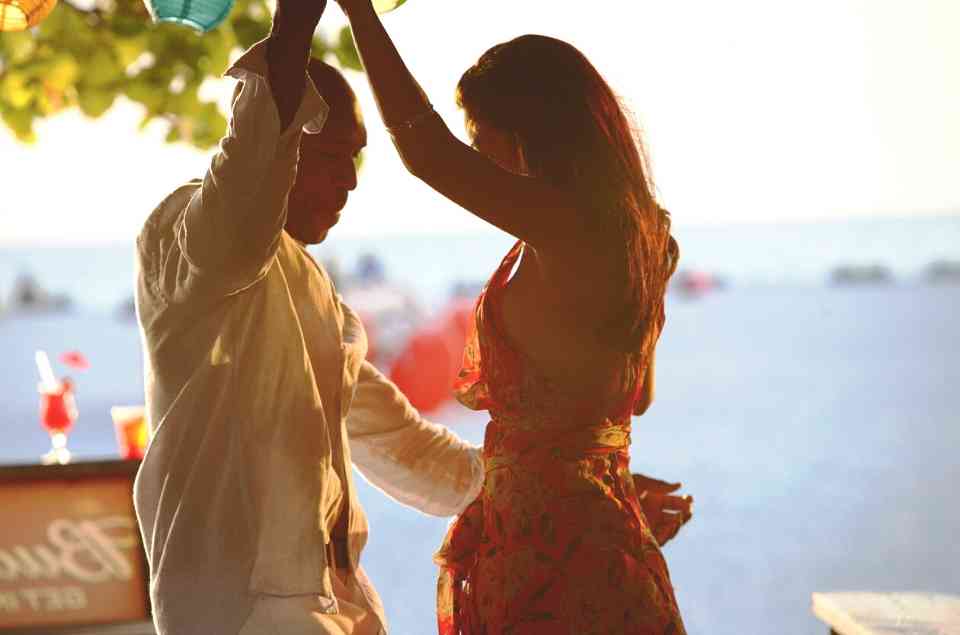 Dancing Couple on the Beach - Tampa Bay Beaches