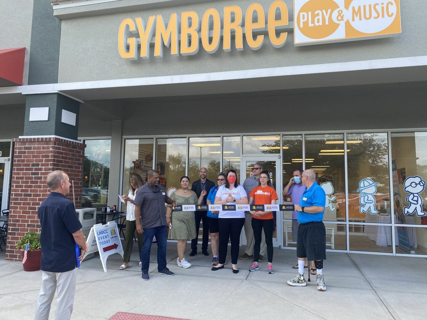 Ribbon Cutting and Grand Opening Gymboree Play and Music, Nona