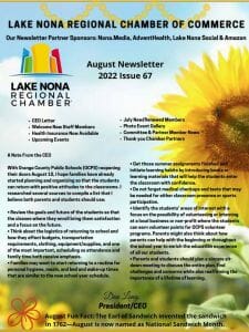 August 2022 Newsletter