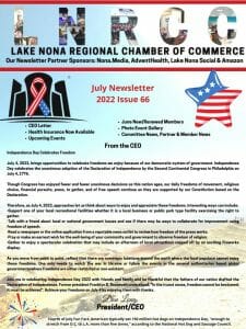 July 2022 Newsletter