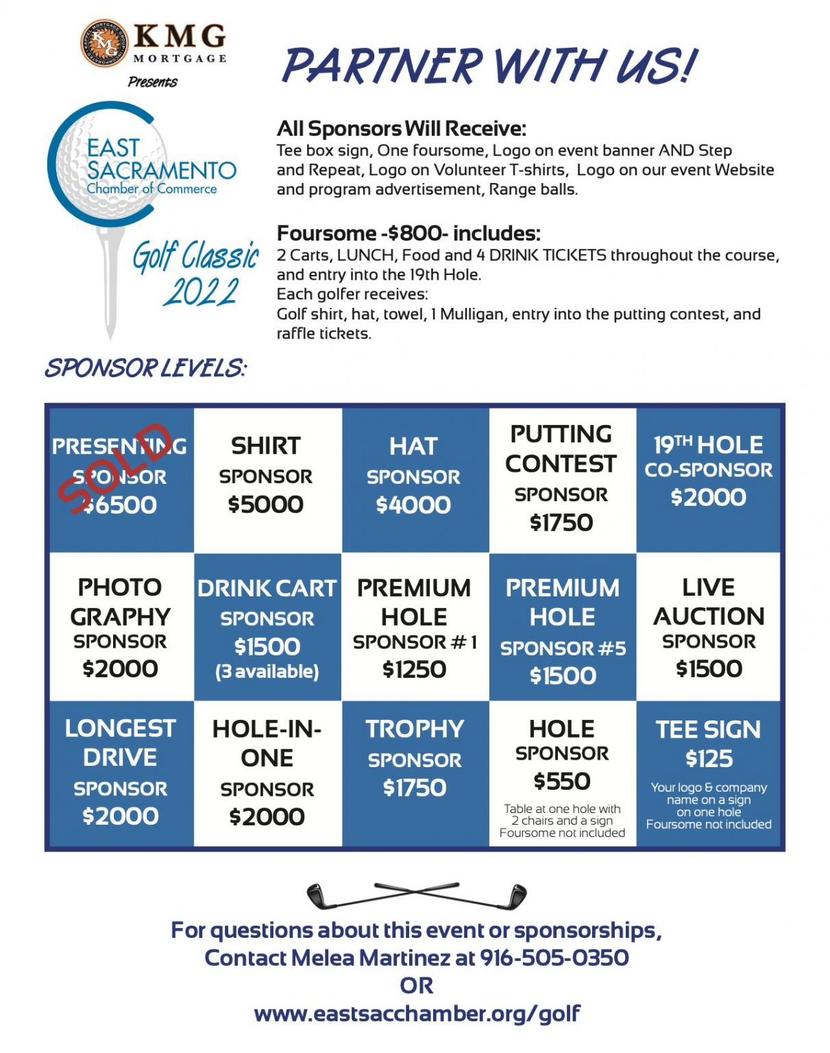 2022 Golf Classic - East Sacramento Chamber of Commerce