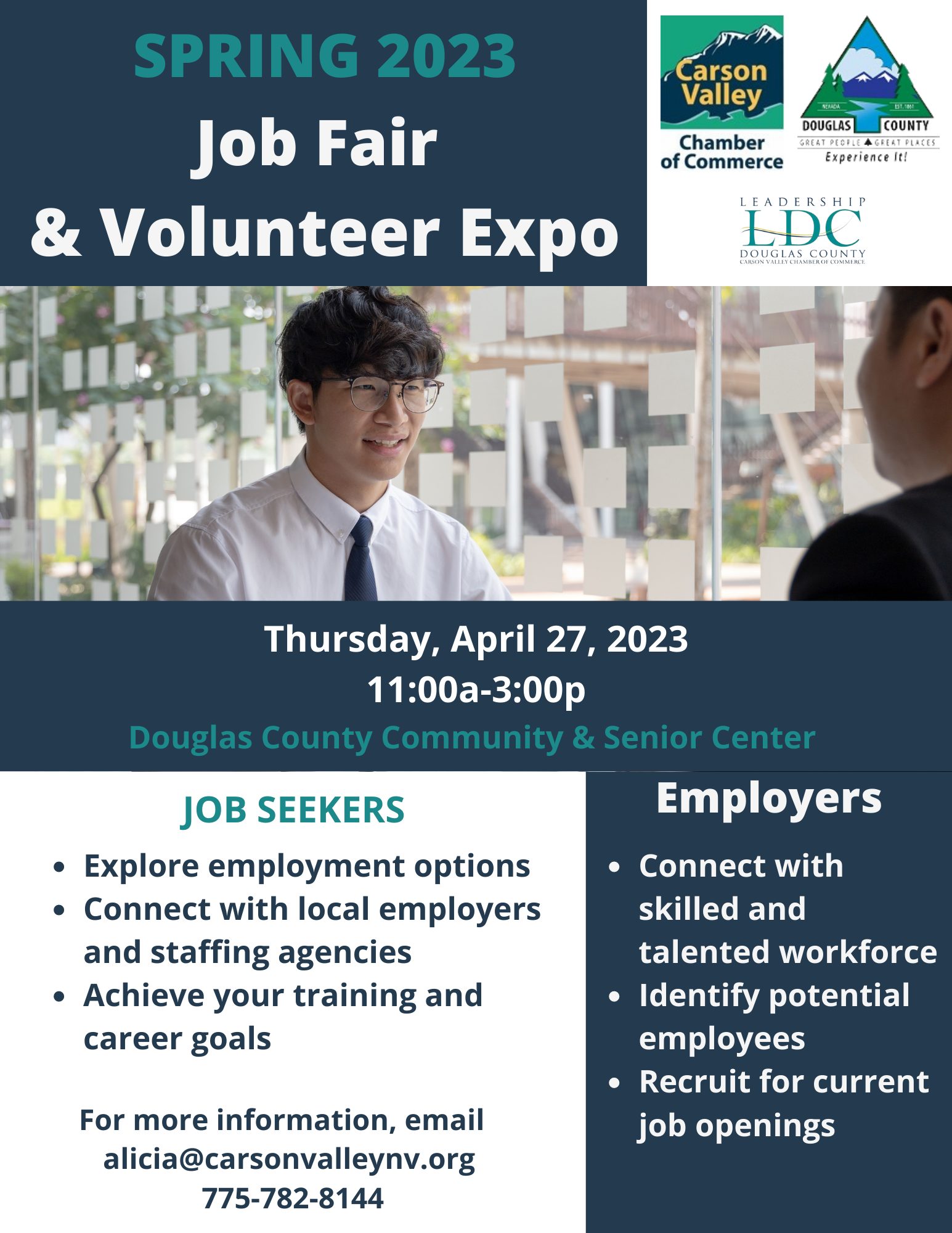 Job Fair & Volunteer Expo - Carson Valley Chamber of Commerce