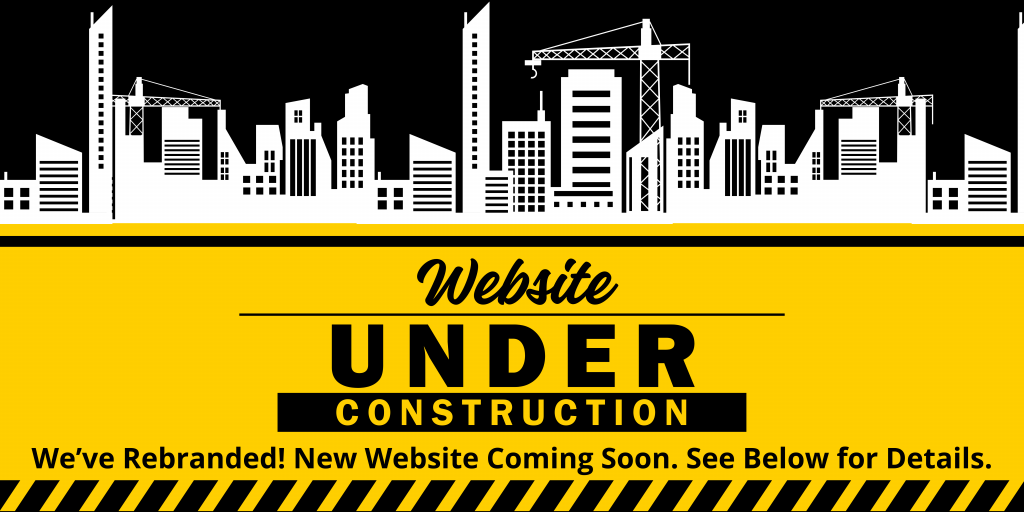 Black and Yellow Under Construction Banner