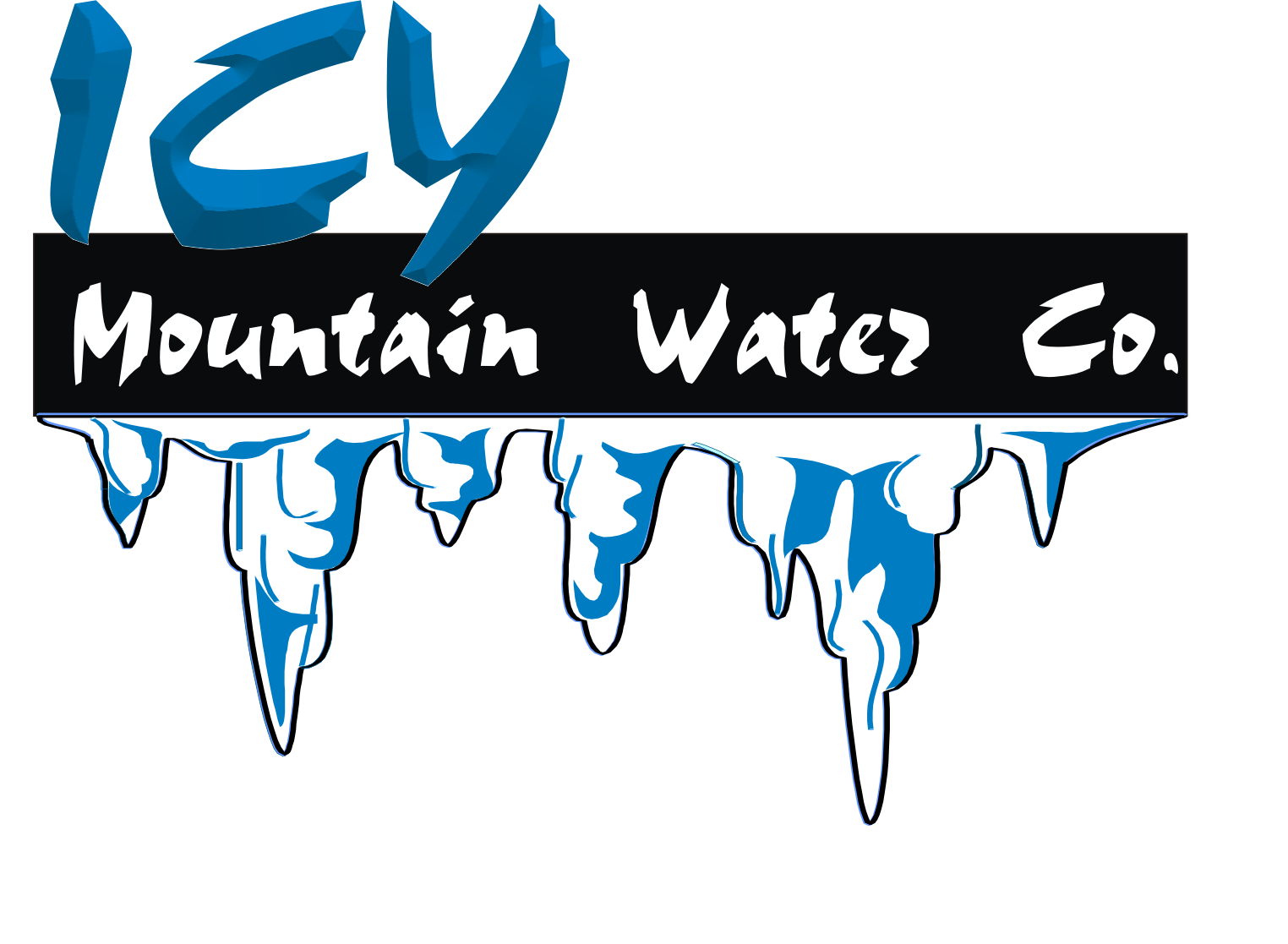 Icy Mountain Water