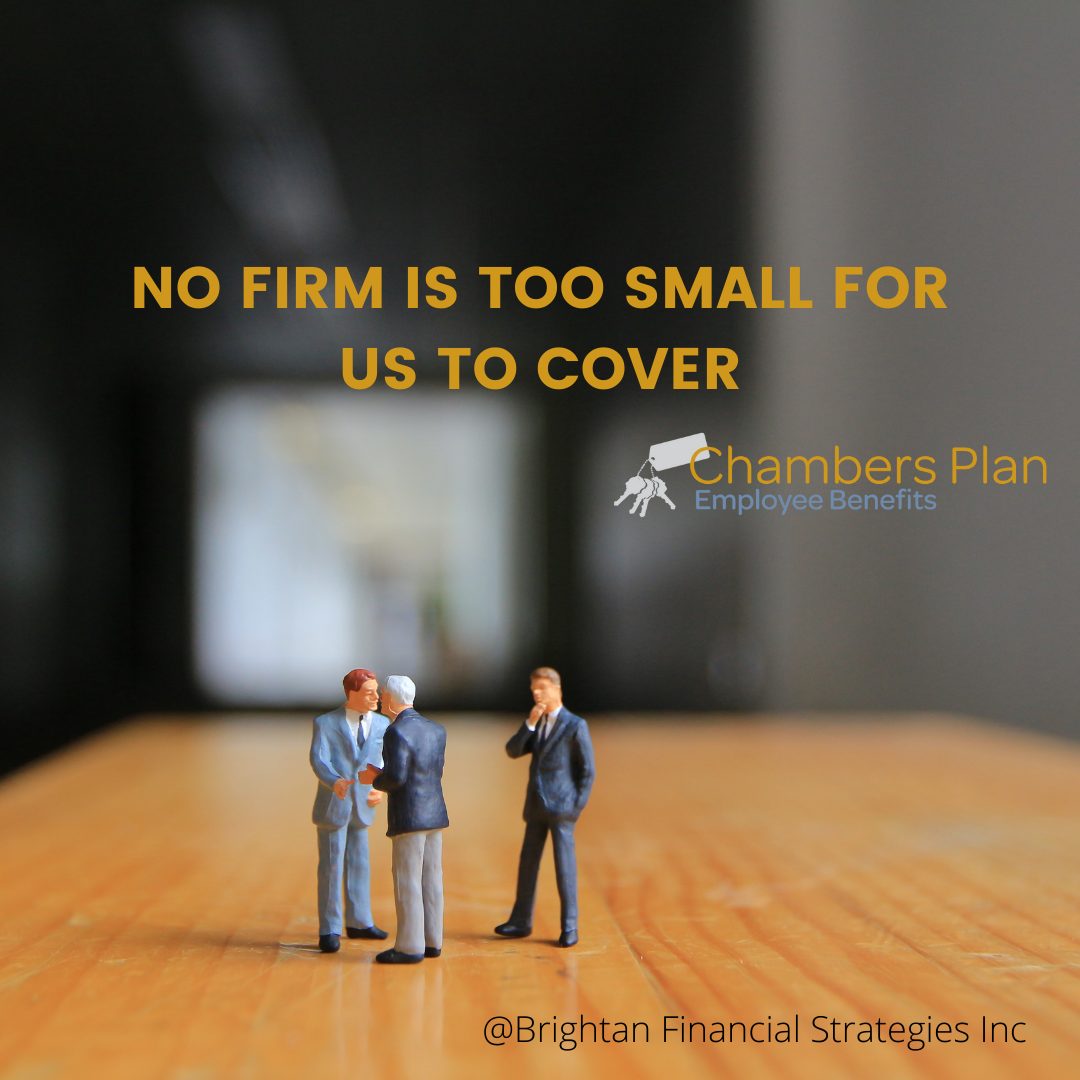 NO FIRM IS TOO SMALL FOR US TO COVER