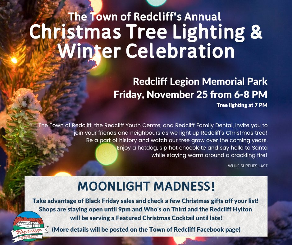 Redcliff-Christmas-Tree-Lighting-and-Moonlight-Madness