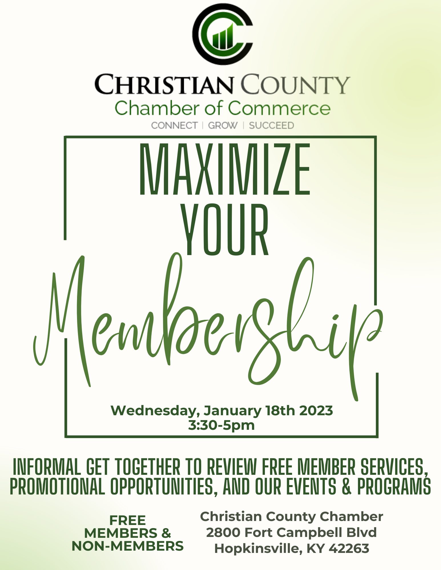 Copy of Maximize Your membership