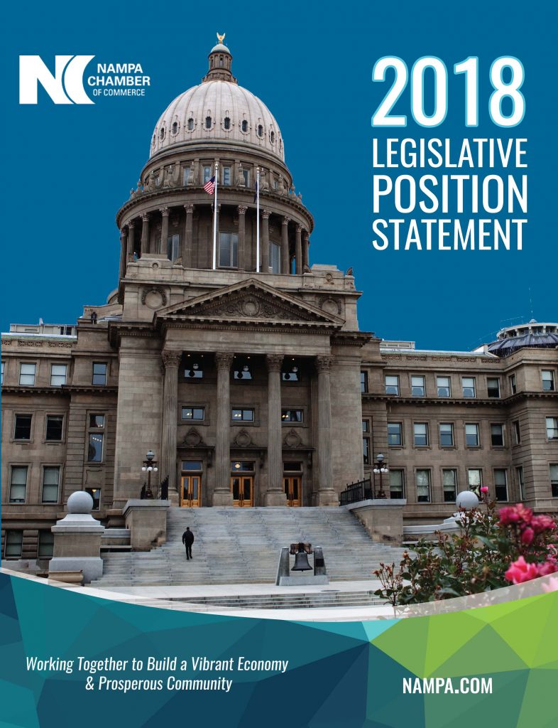 2018 Legislative Position Statement Cover