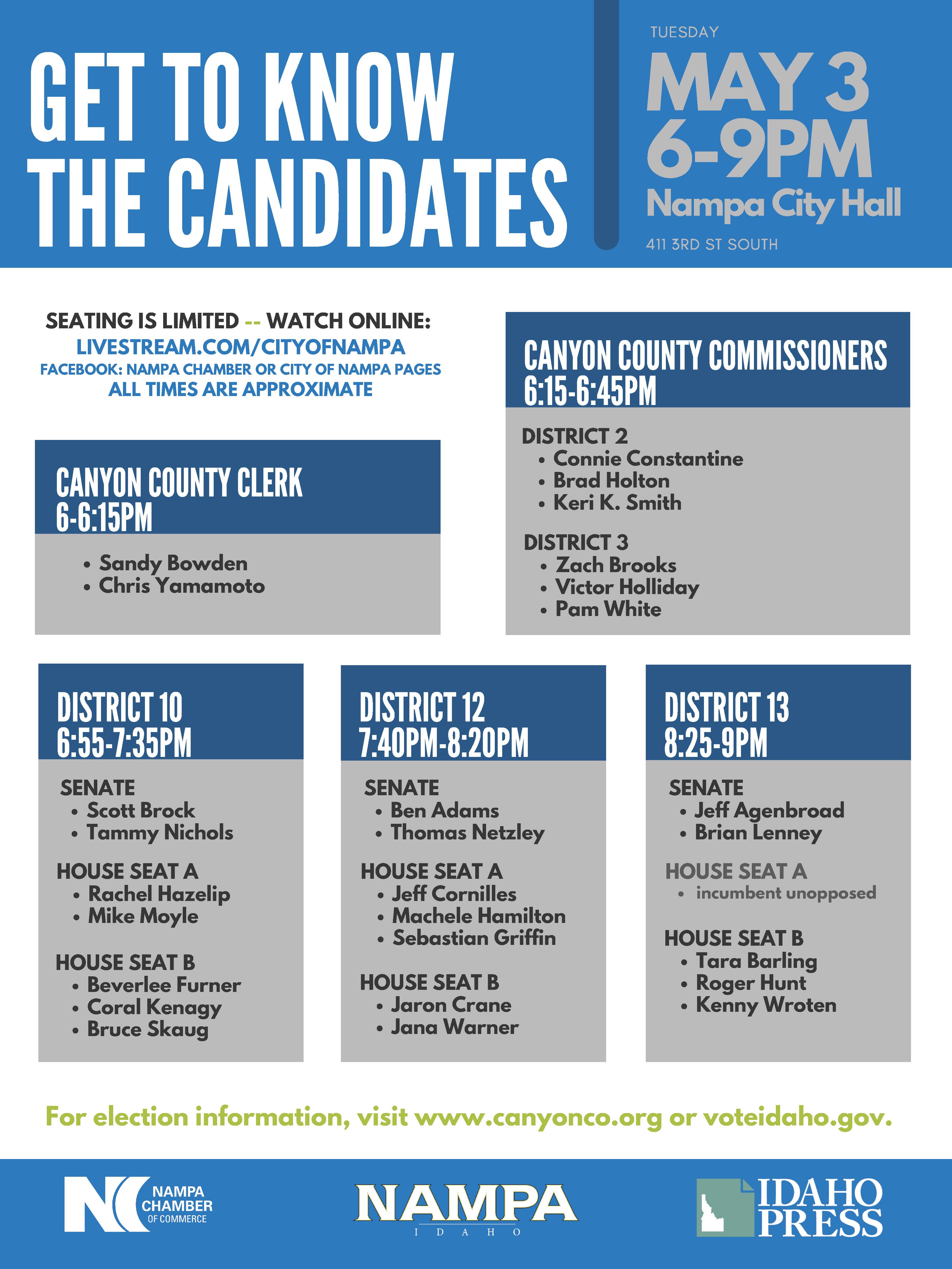 Canyon County Election Information May 2022
