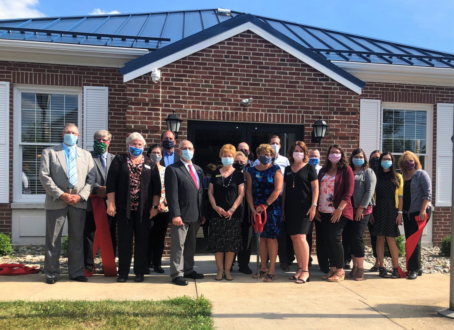 Ribbon Cutting Community State Bank Greater Chambersburg Chamber of