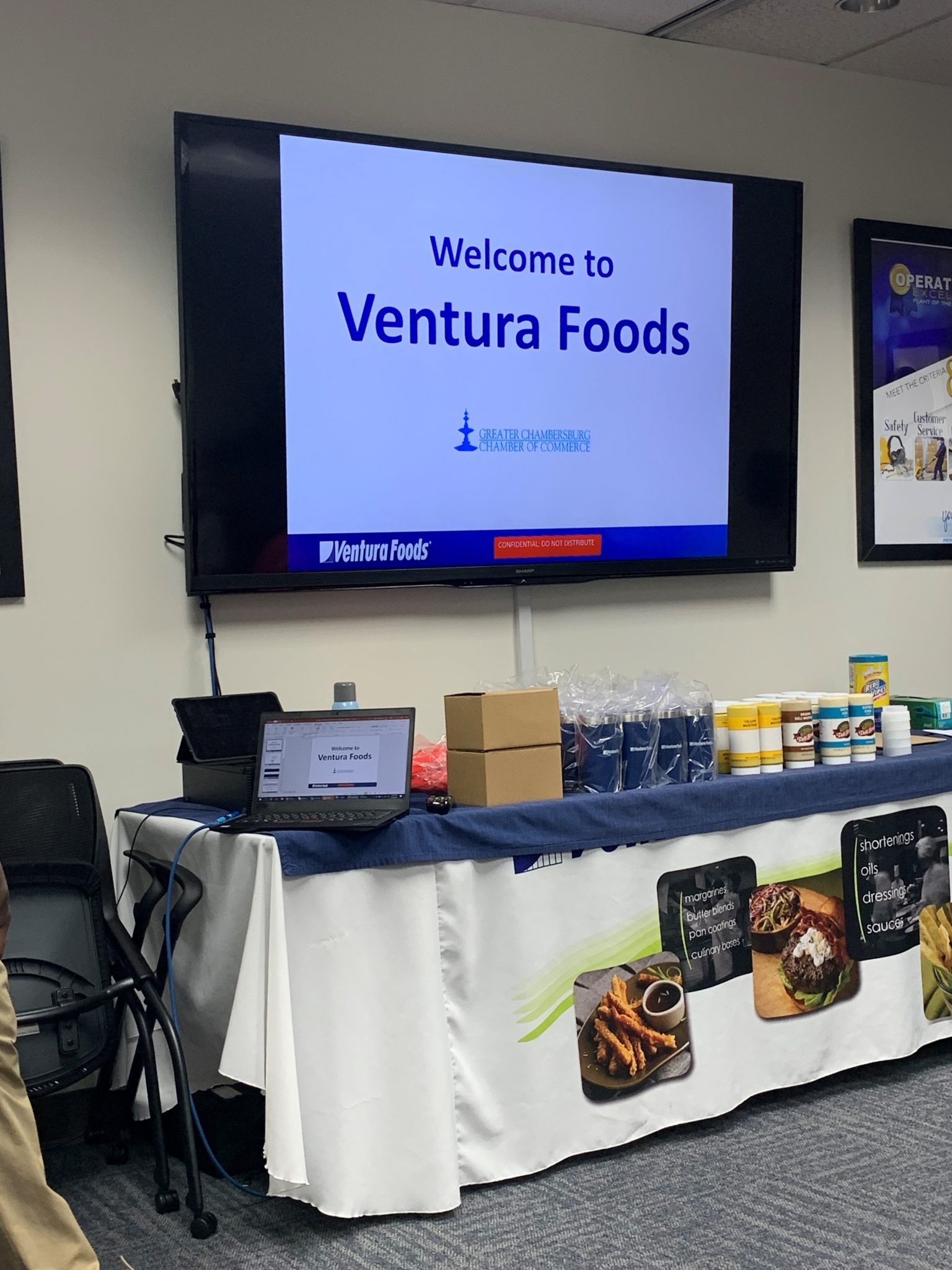 Ventura Foods Tour Greater Chambersburg Chamber of Commerce