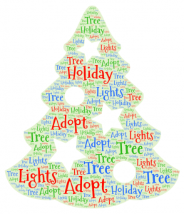 Adopt A Tree word collage 2