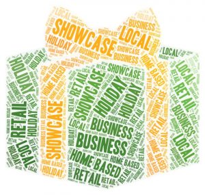 Holiday Business Showcase 2022 Word Collage