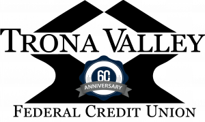 TronaValleyLogo FINAL Black logo with 60th