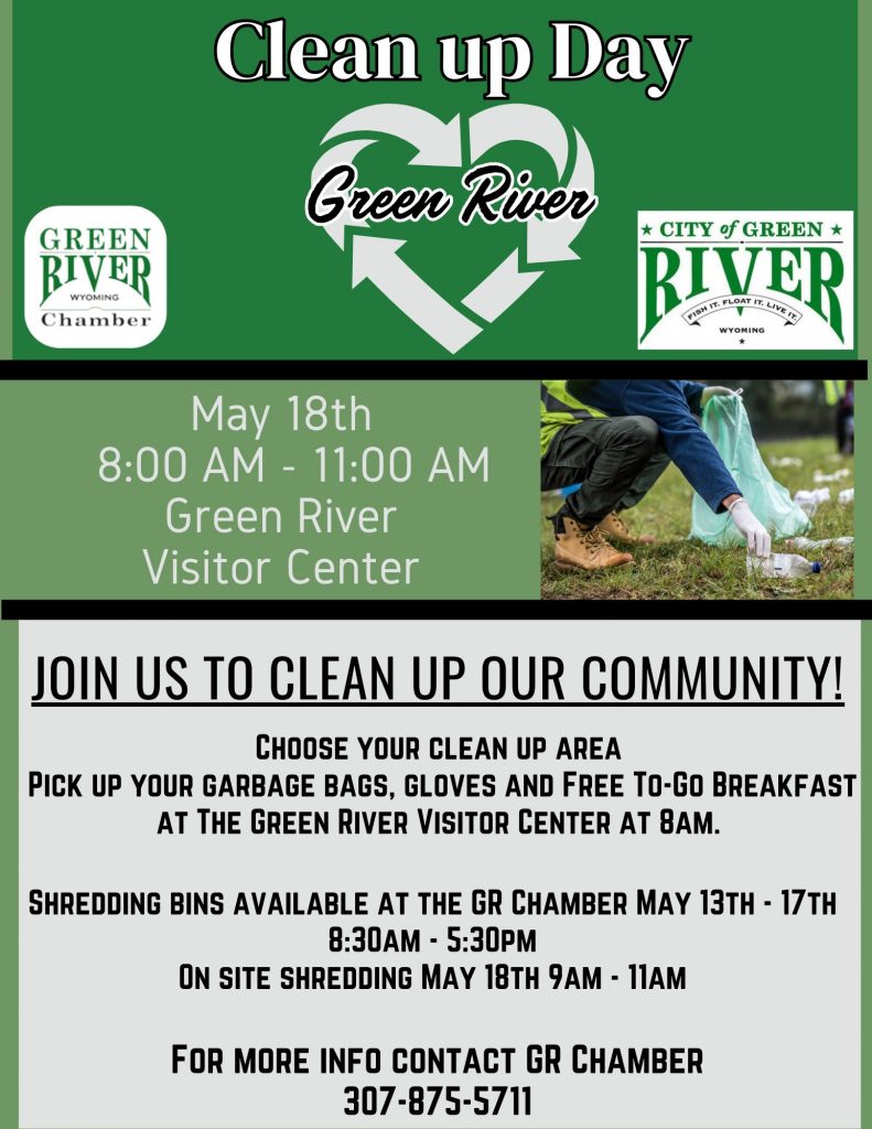 Clean Up Week Green River Chamber of Commerce