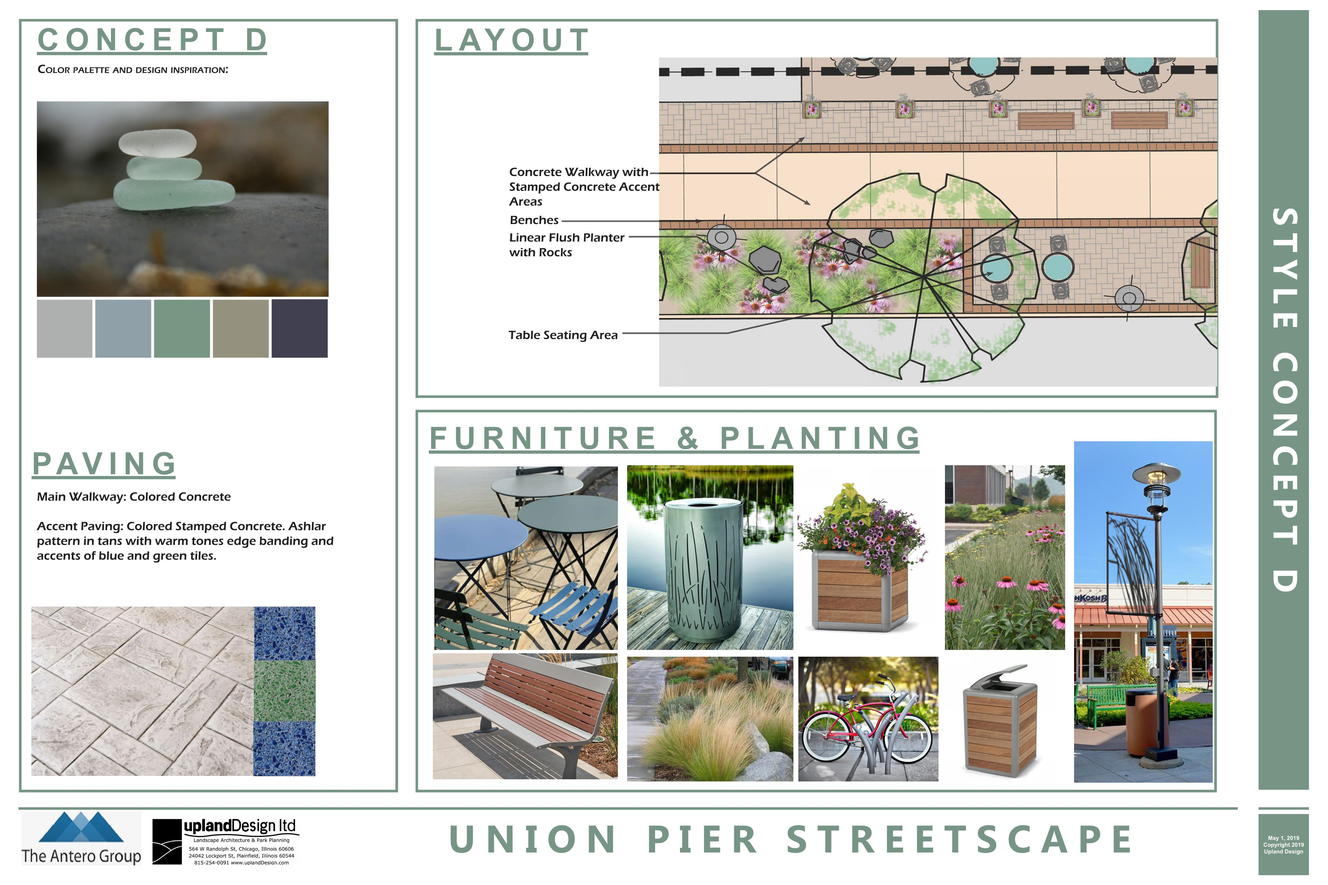 Union Pier Streetscape