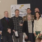 Trail 77 accepting the Spirit of Taber award