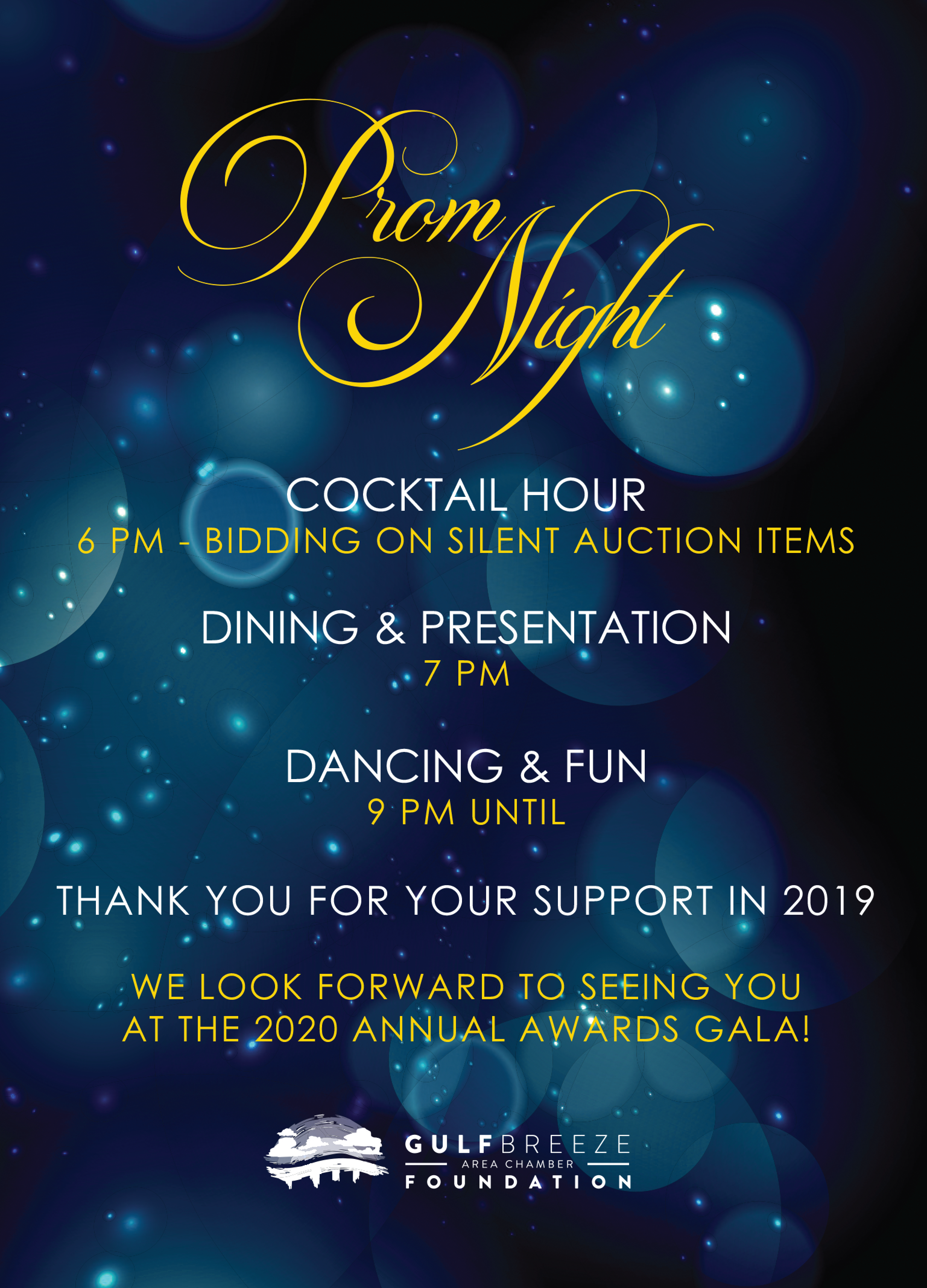 2020 Gala Invite Back 2020 Gala Invite Back