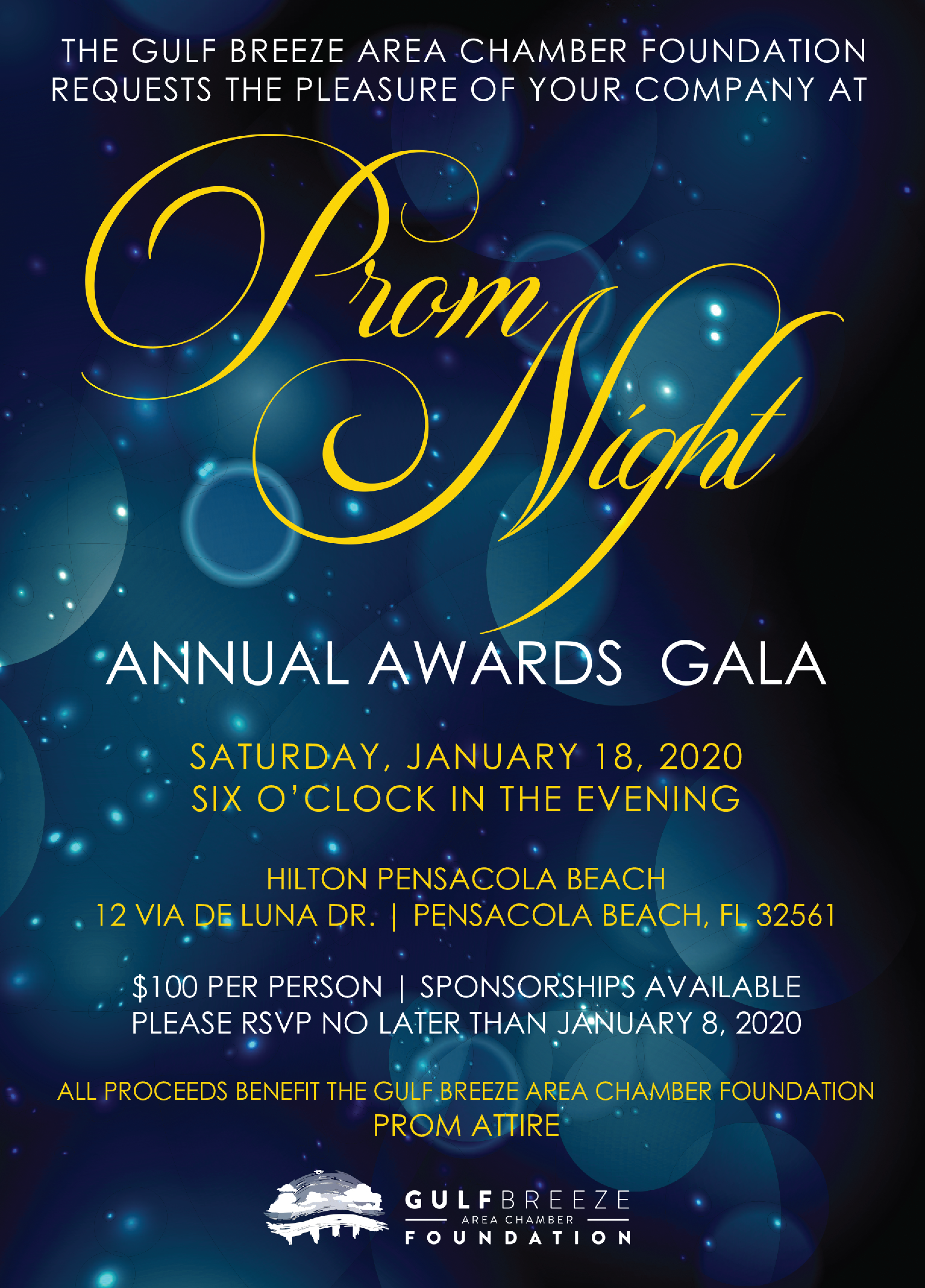 Annual Awards Gala - Gulf Breeze Area Chamber Of Commerce