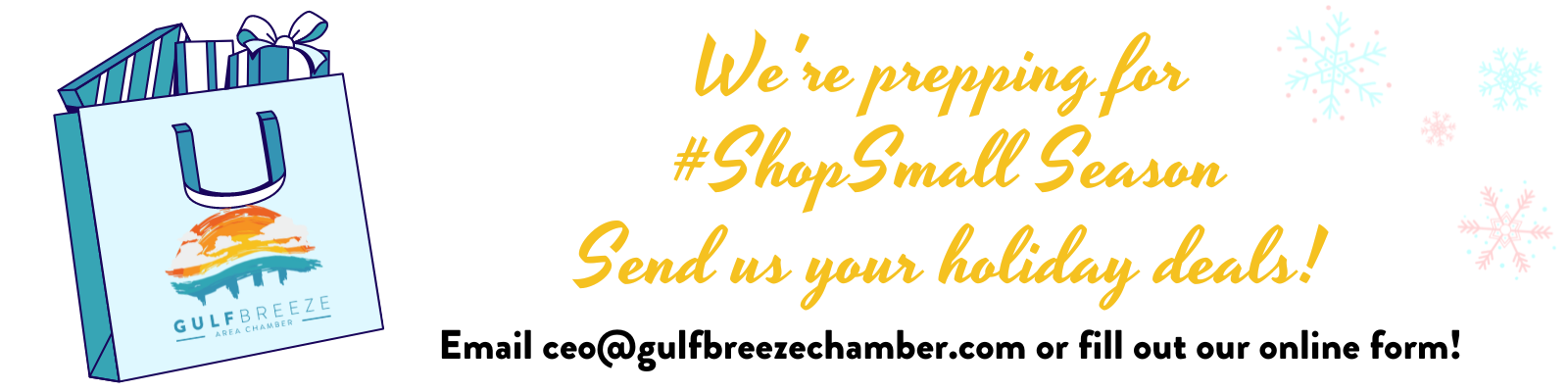 #ShopSmall Header
