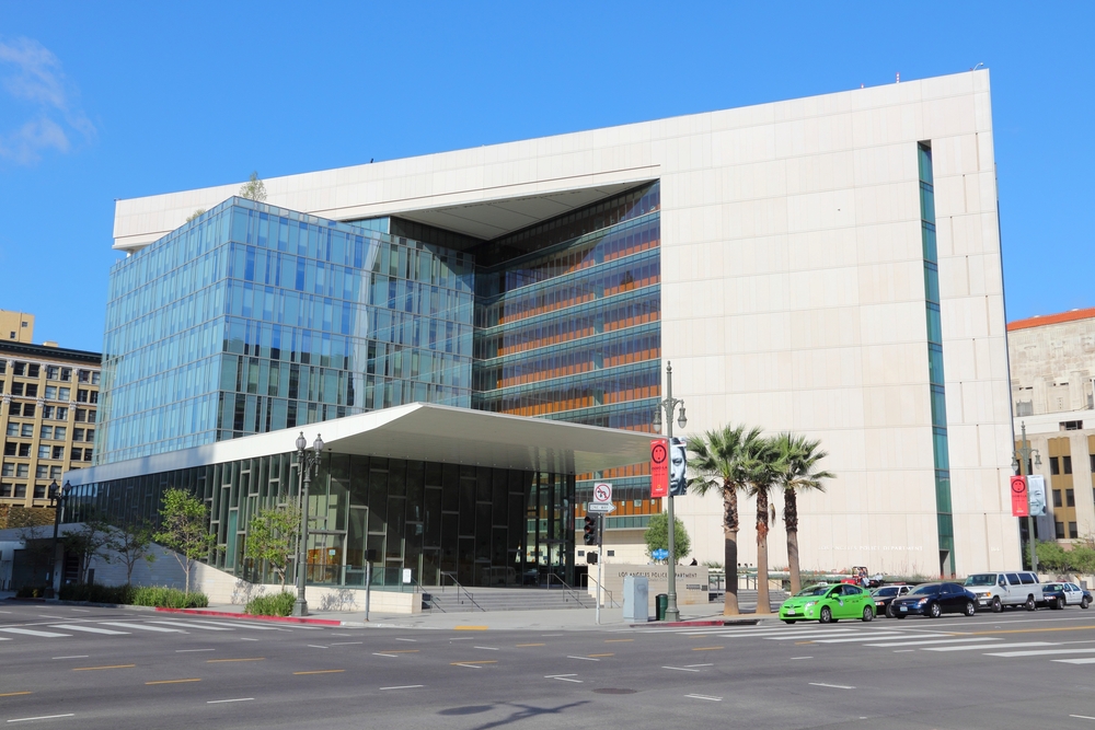 LAPD headquarters in DTLA