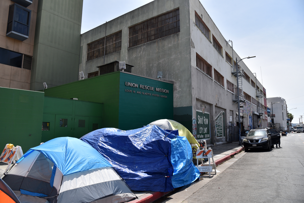 skid row homelessness