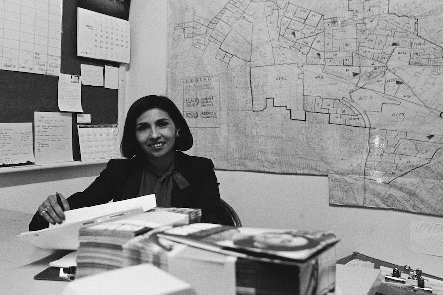 Gloria Molina in 1982. Creative Commons 4.0: Los Angeles Times Photographic Collection at the UCLA Library.