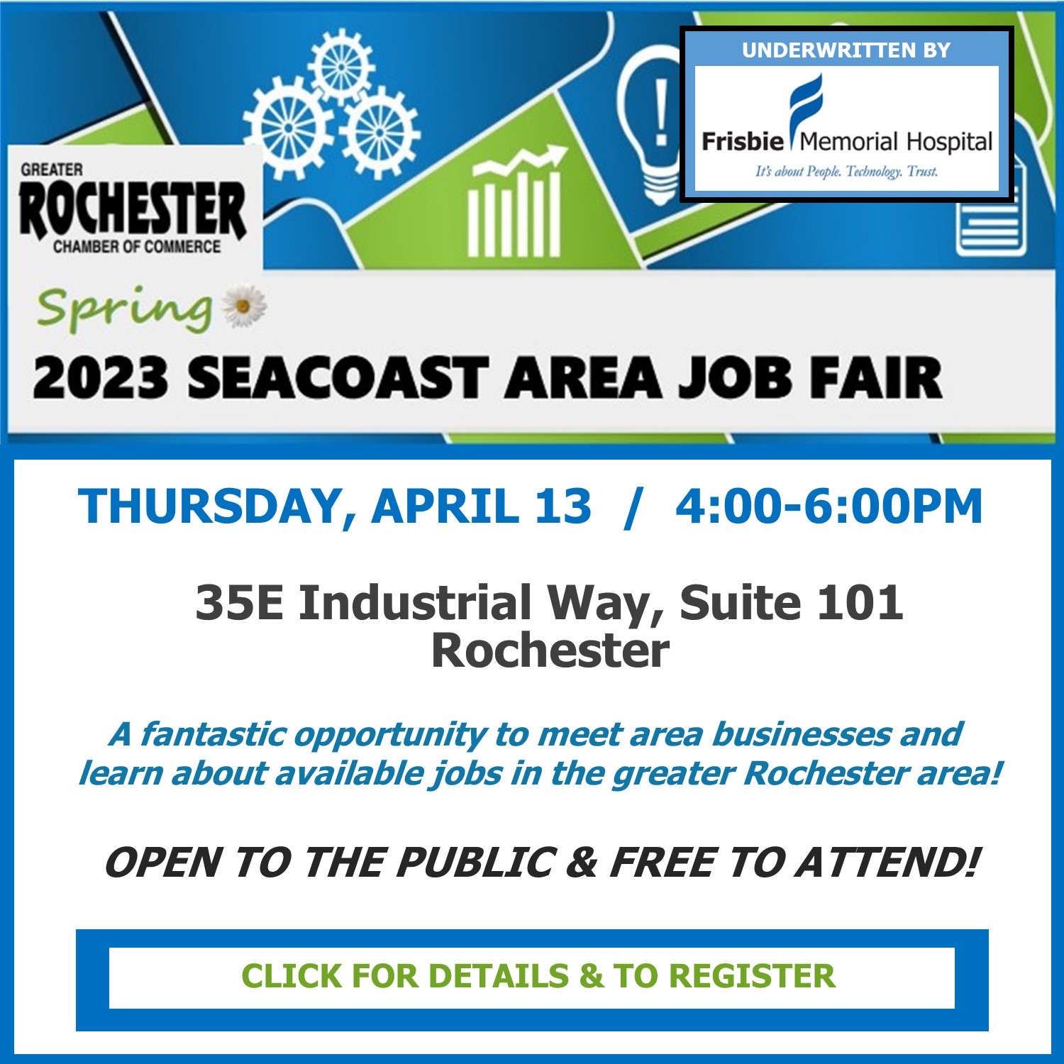 Spring 2023 Seacoast Area Job Fair