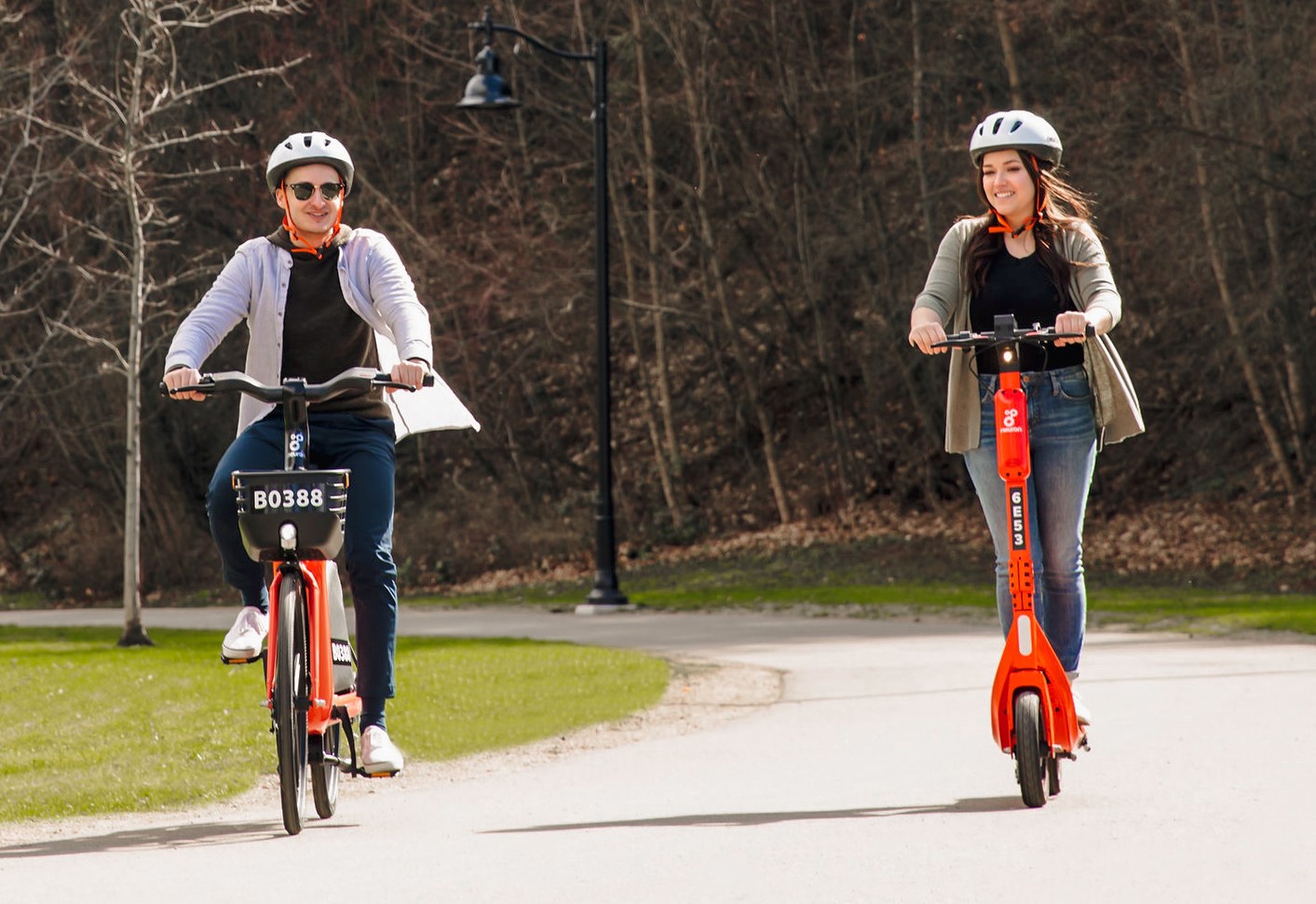 Ebikes join escooters in Downtown Vernon Downtown Vernon