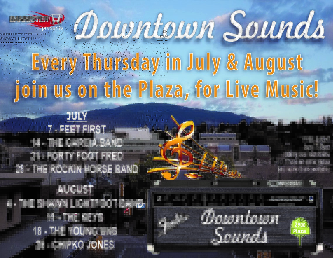 Downtown Sounds Band List Poster Template (2)