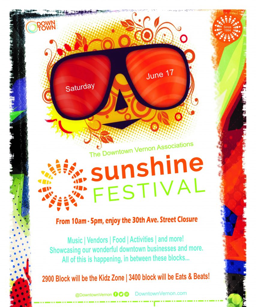 Downtown Vernon Sunshine Festival 2023