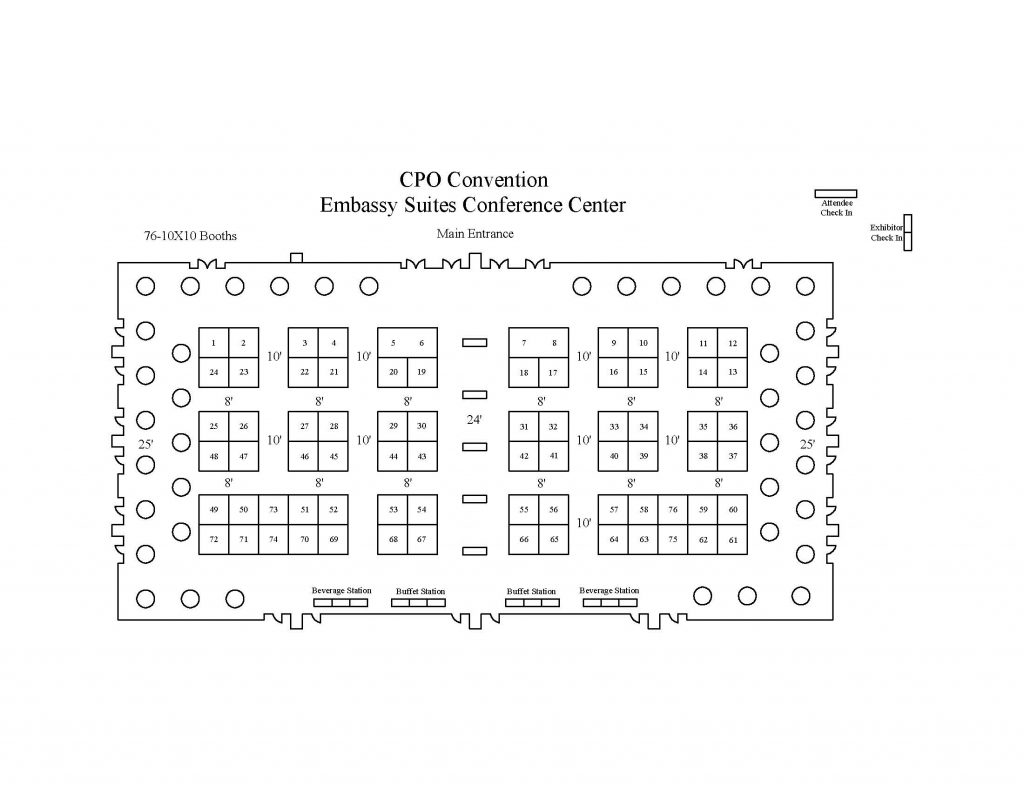 Care Providers Trade Show Layout 2023