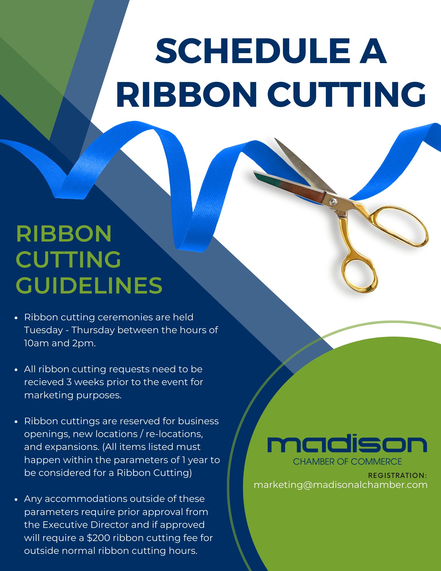 update rIBBON CUTTING GUIDELINES