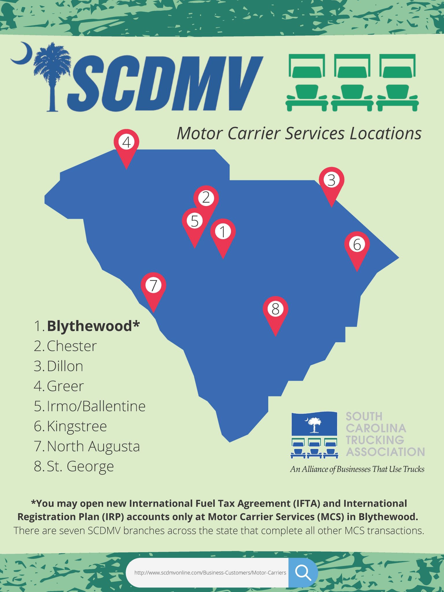  south carolina trucking association