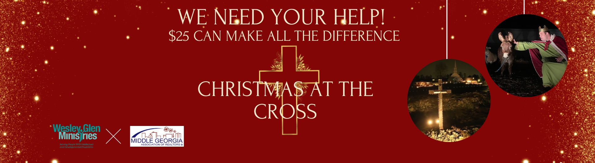 Christmas at the Cross Fundraising Event