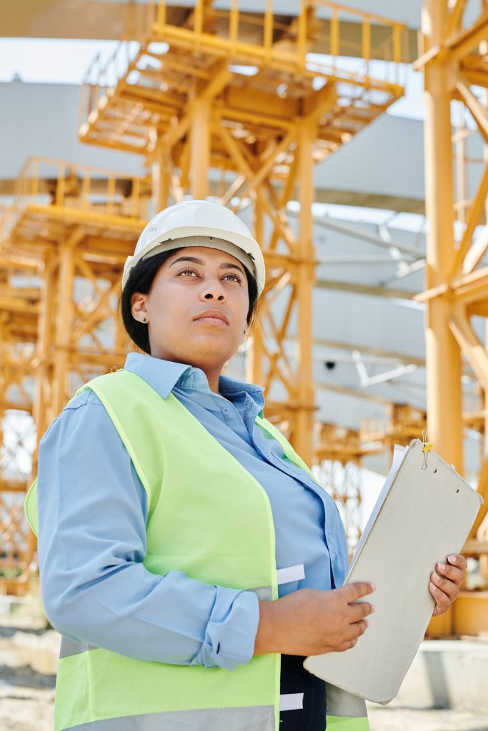 women construction worker