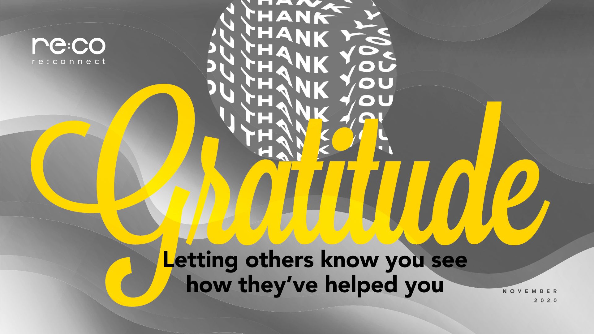 11. November - Gratitude 11. November - Gratitude