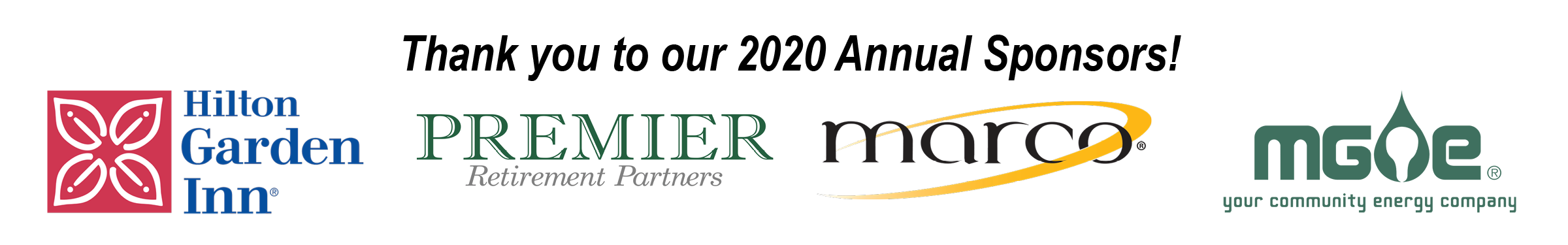 GMM Annual Sponsors - Website GMM Annual Sponsors - Website