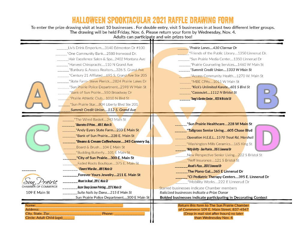 Printable Spooktacular 2021 Handout10241024_1 Printable Spooktacular 2021 Handout10241024_1