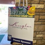 Dinner signage