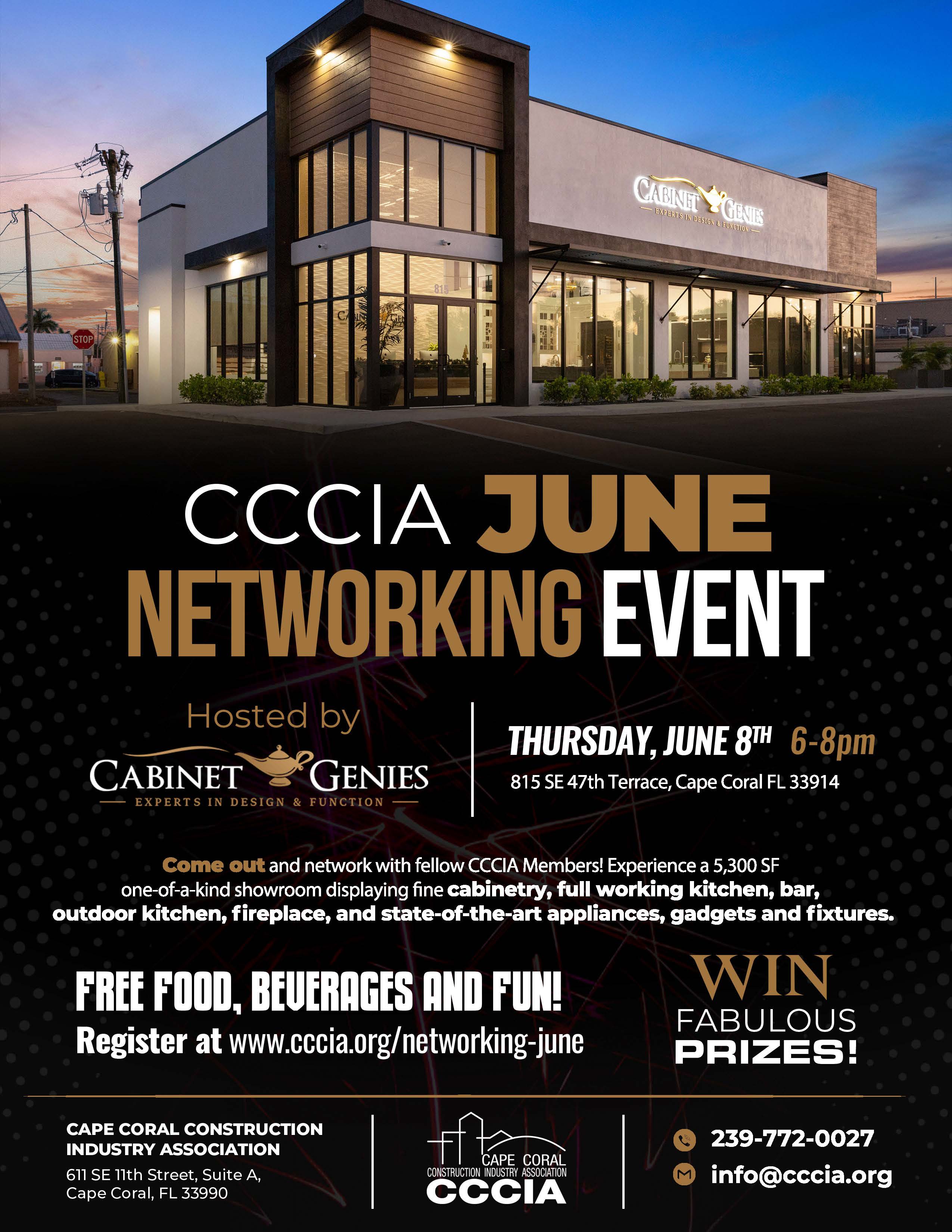 CCCIA June Networking Flyer